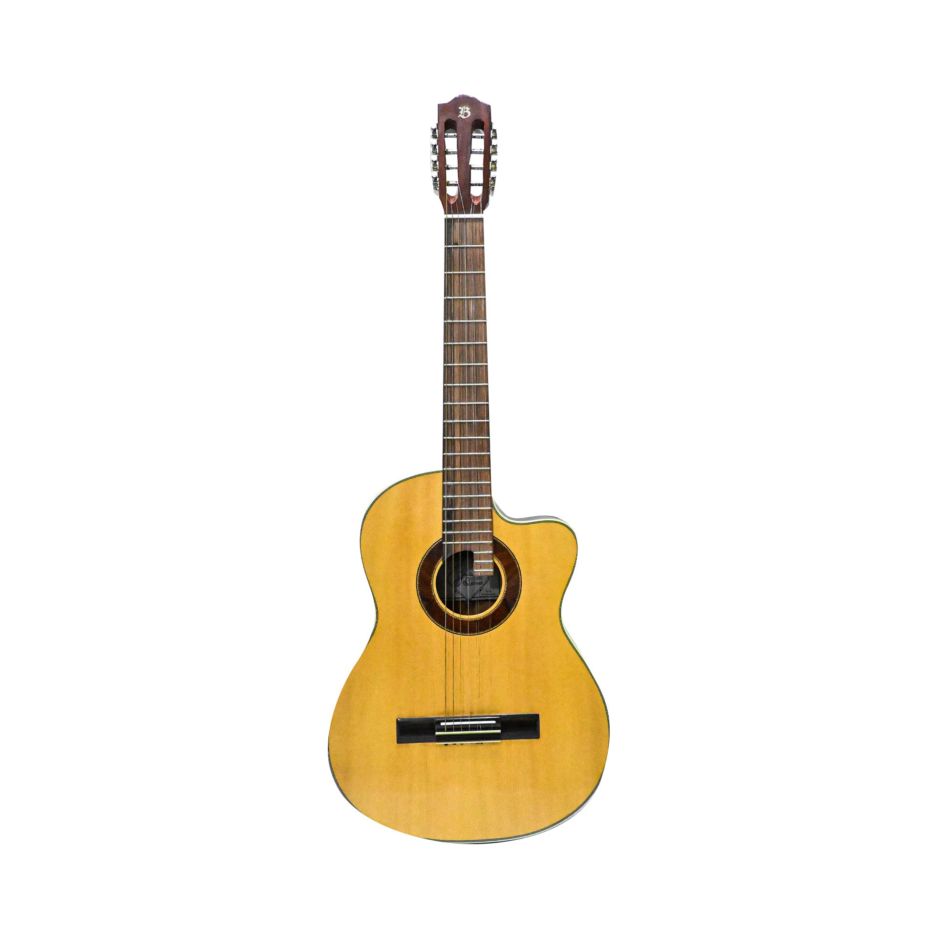 Guitarra Solida Profesional Blanca